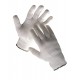 TR06 Pletené bezešvé rukavice ze směsi nylon/bavlna.