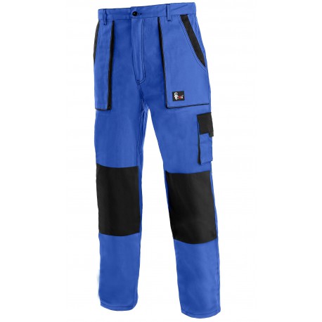 KP45M Pánské kalhoty do pasu modro-černé Lux