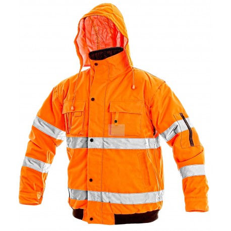 JK60O Pánská reflexní bunda oranžová